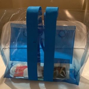 Saks Fifth Avenue PVC Ombre Tote Bag